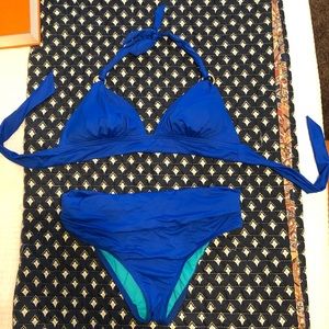 Boutique blue swimsuit
